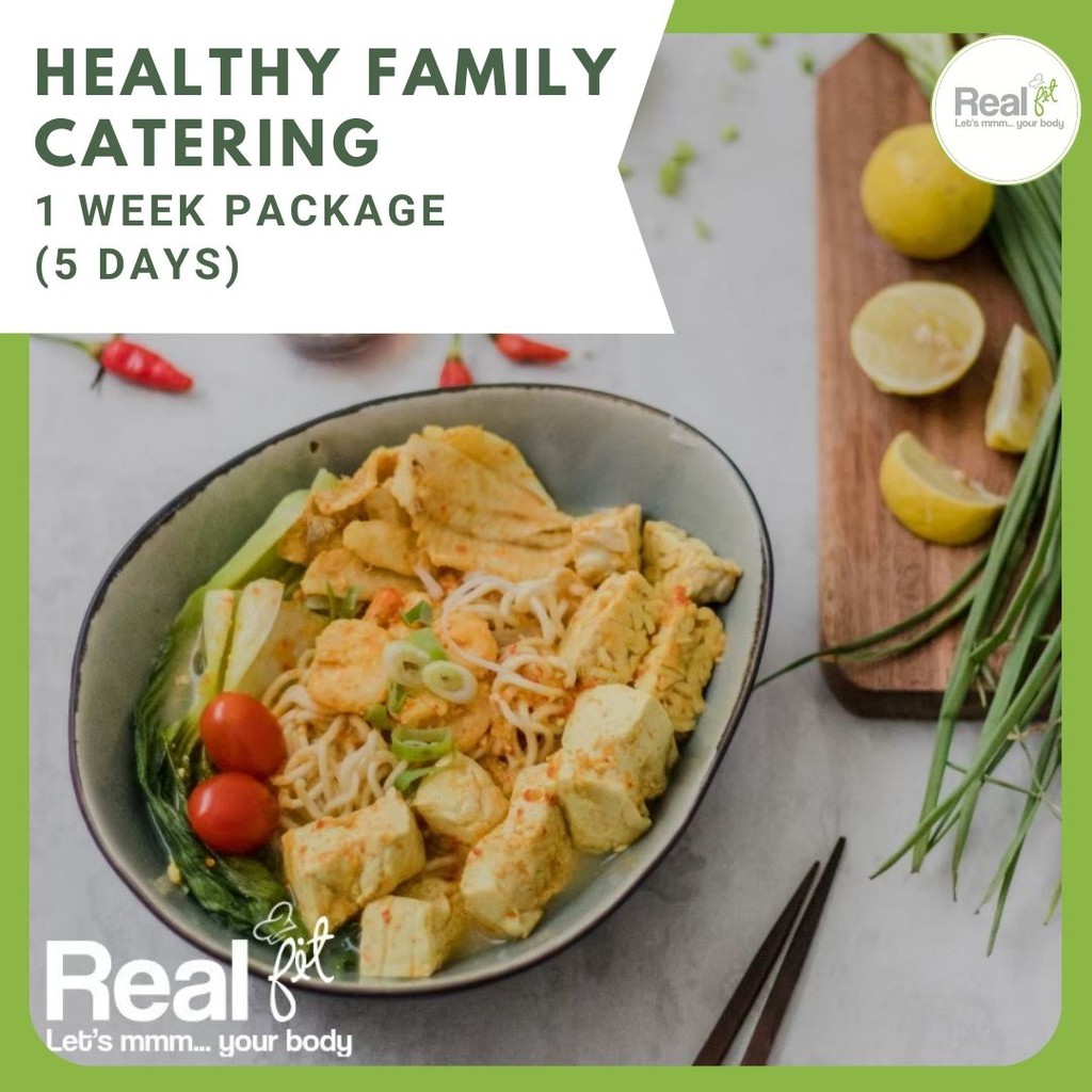 

Healthy Family Catering ONE WEEK package (5 HARI)