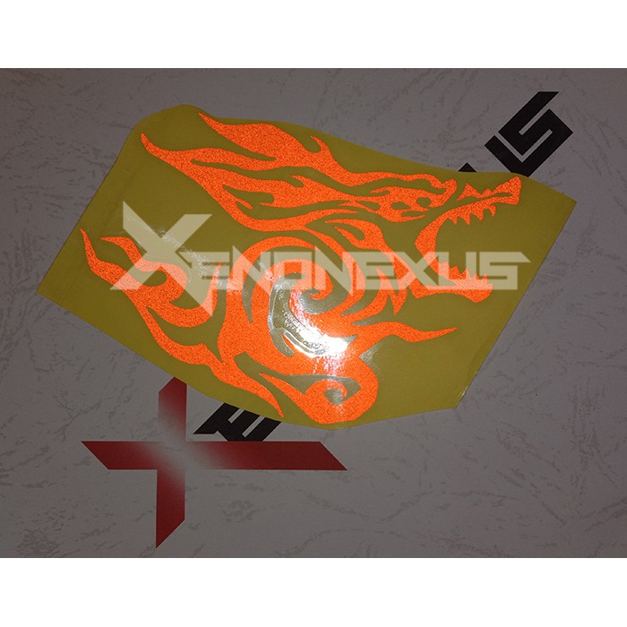 Cutting Stiker Scotlight Kurama Kyubi - Naruto