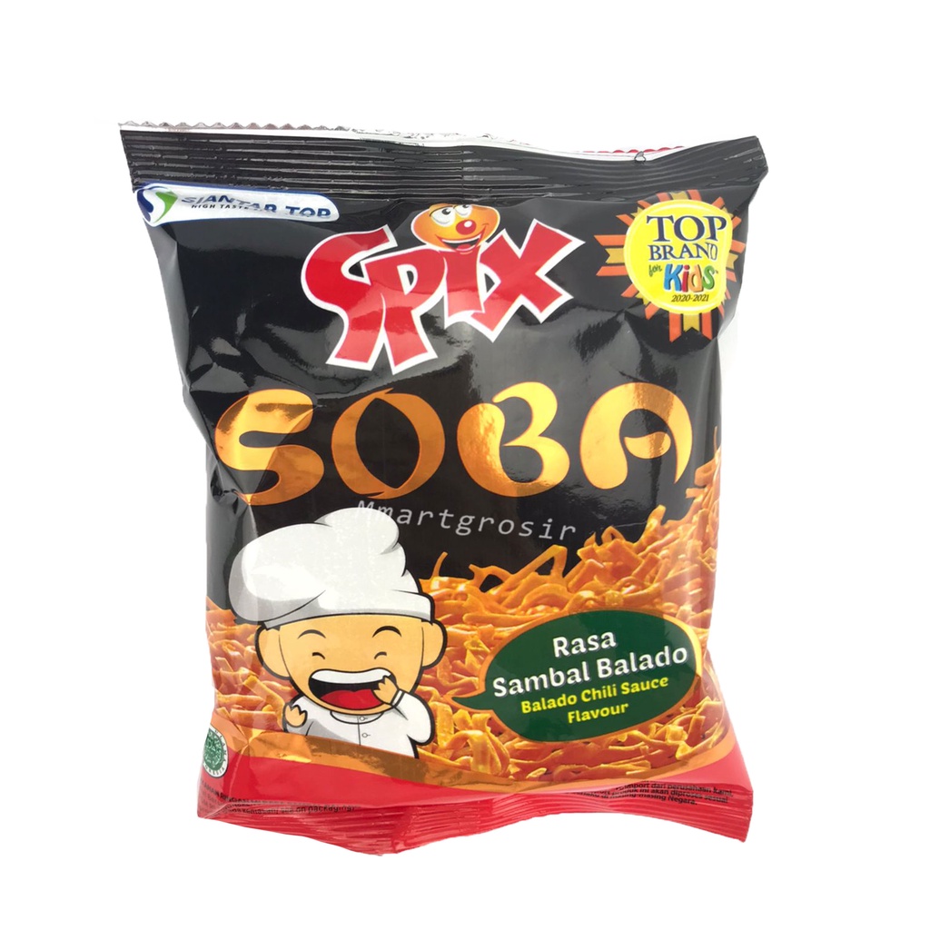 SPIX SOBA RASA BALADO 21g / CEMILAN INSTAN