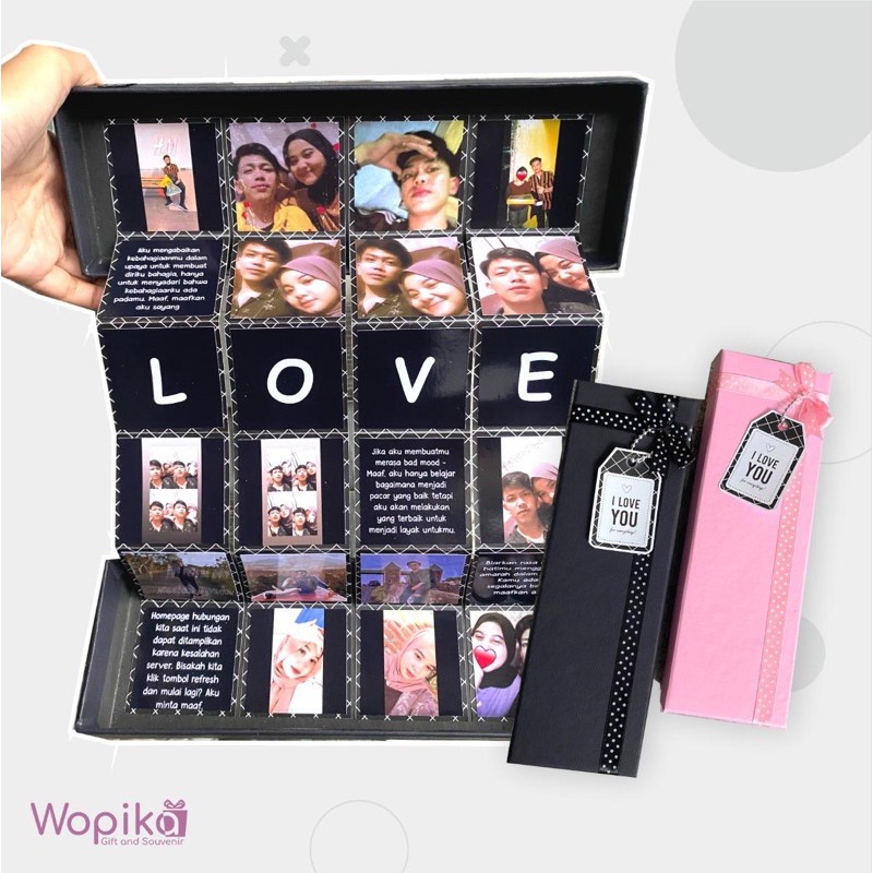 kado viral MEMORY BOX by Wopika Creative | hadiah birthday anniversary, graduation, ldr, dll