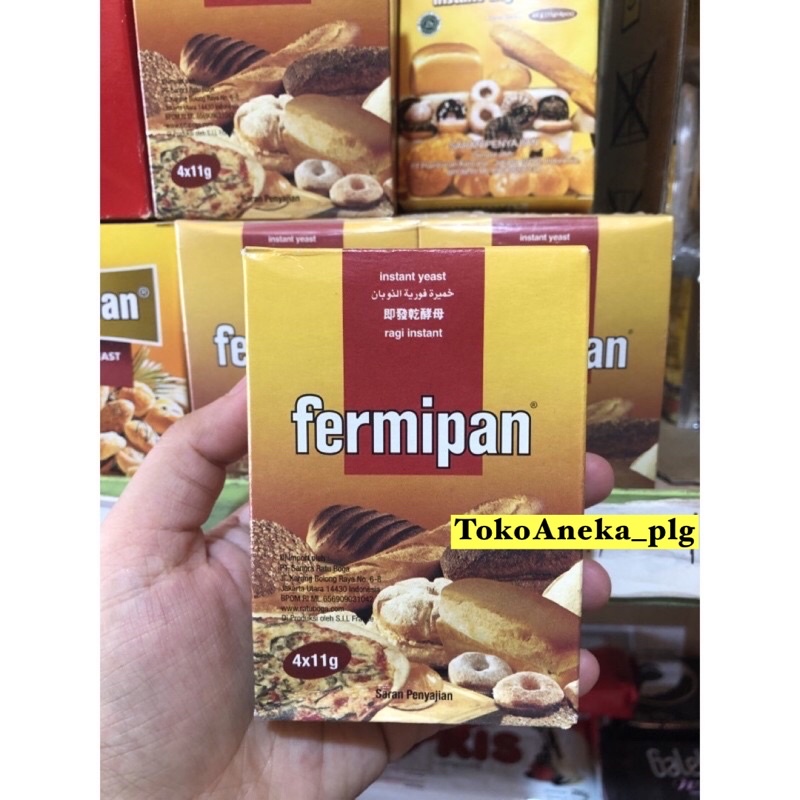 

FERMIPAN 1 Kotak isi 4 Sachet