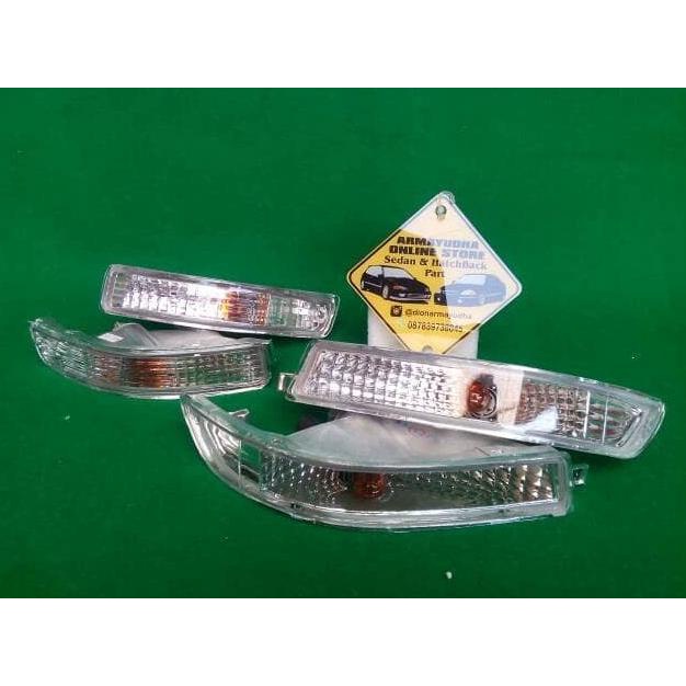 lampu sein bumper kristal toyota great corolla 1992-1995
