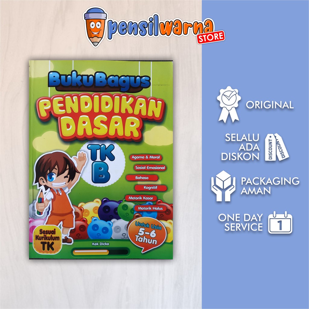 BUKU PAKET BELAJAR AKTIFITAS ANAK TK Buku Bagus Pendidikan Dasar TK B