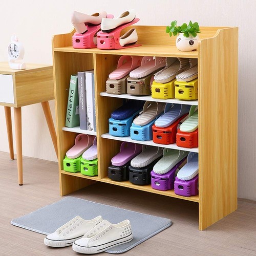 Shoes Organizer Adjustable - Rak Penyimpan Sepatu