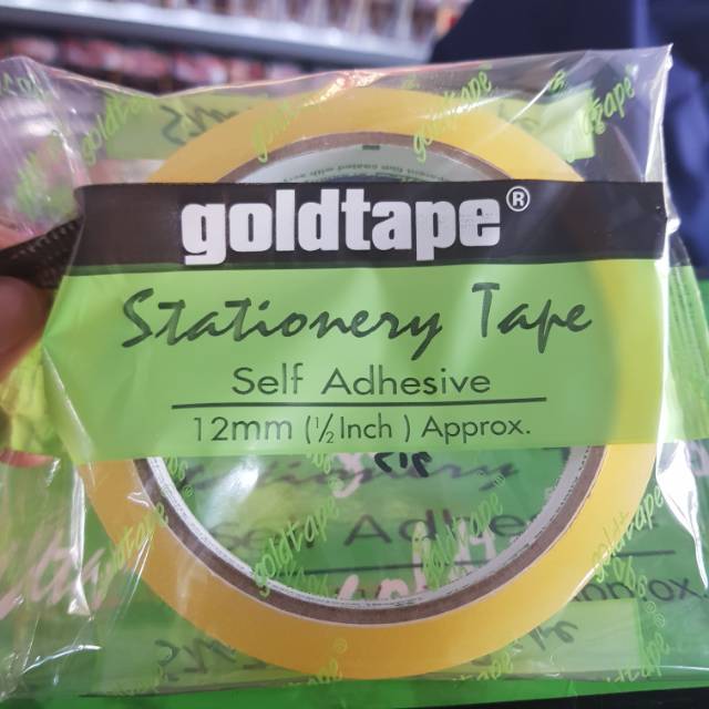 

ISOLASI GOLDTAPE 12MM (1/2INCH)