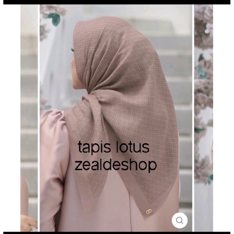 Buttonscarves tapis lotus