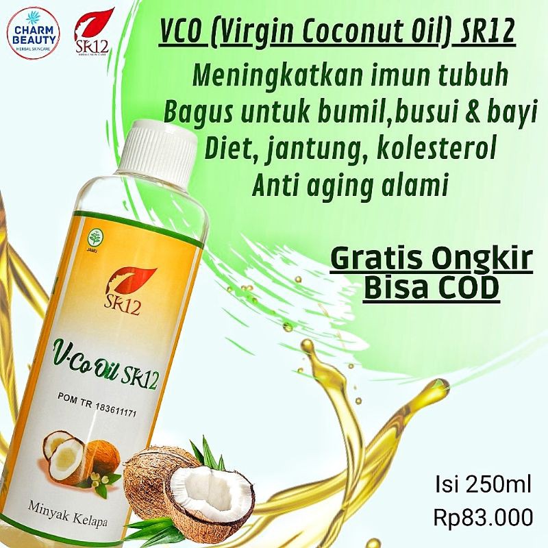 Vco Virgin Coconut Oil - Vco SR12 - Vco 250ml