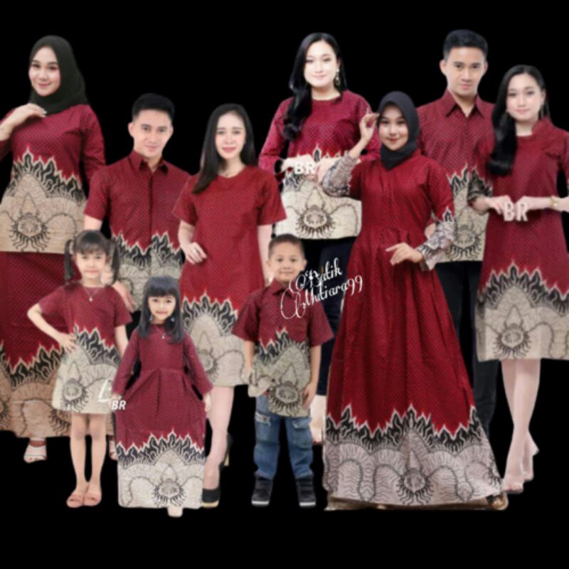 Gamis seragam batik kenongo