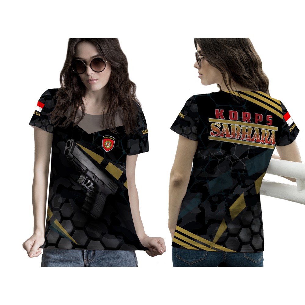 Kaos Korp Sabhara Wanita | Kaos Korps Sabhara Polisi | Kaos Korps Sabhara Terbaru