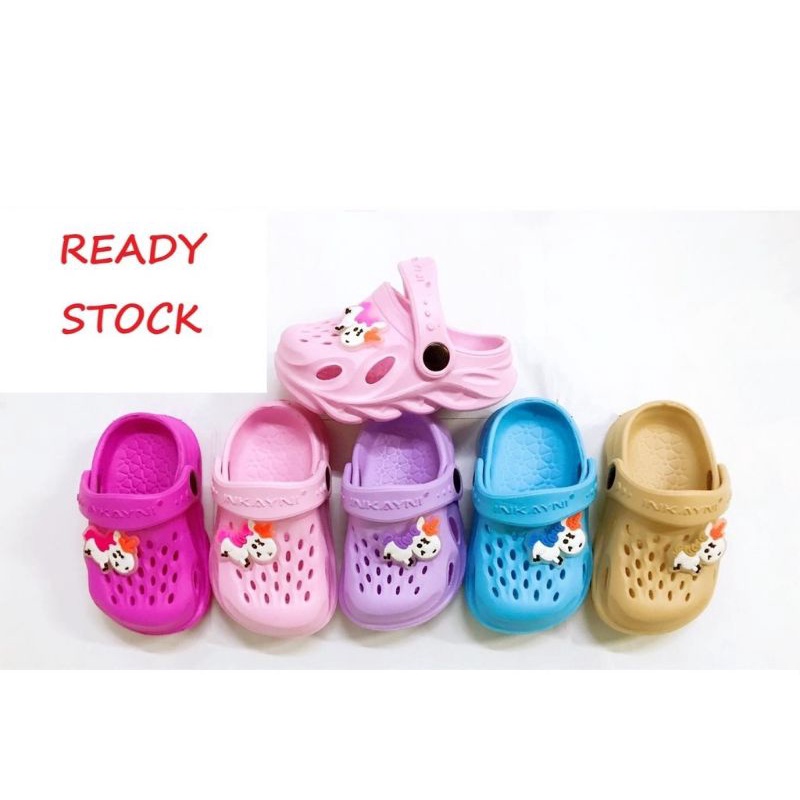 YK1008 Sandal baim anak karakter unicorn lucu unik dan murah sz 23-30
