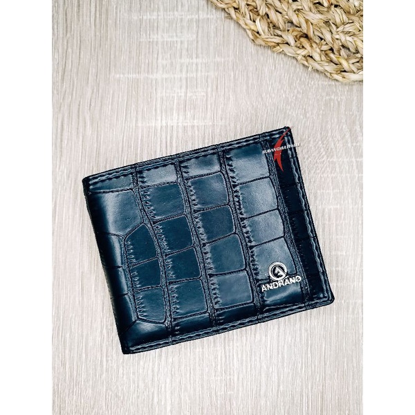 Dompet Pria Kulit Sintetis Motif Buaya Dompet Lipat Dompet Cowok Dompet Kartu  #dompetpria #dompet #dompetmurah