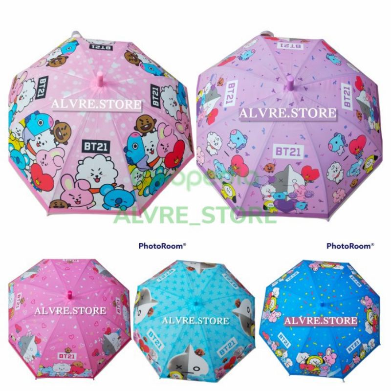 GROSIR PAYUNG ANAK KARAKTER FULL PRINTING PAYUNG FANCY NAGOYA RANDOM MOTIF