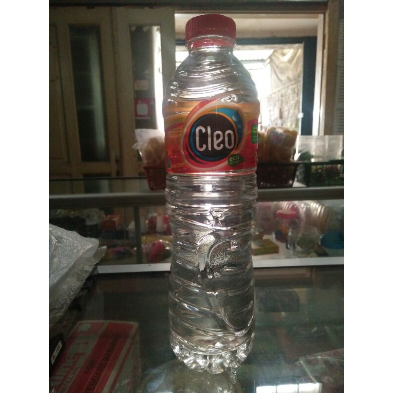 Air botol mineral Cleo 550ml (eceran)