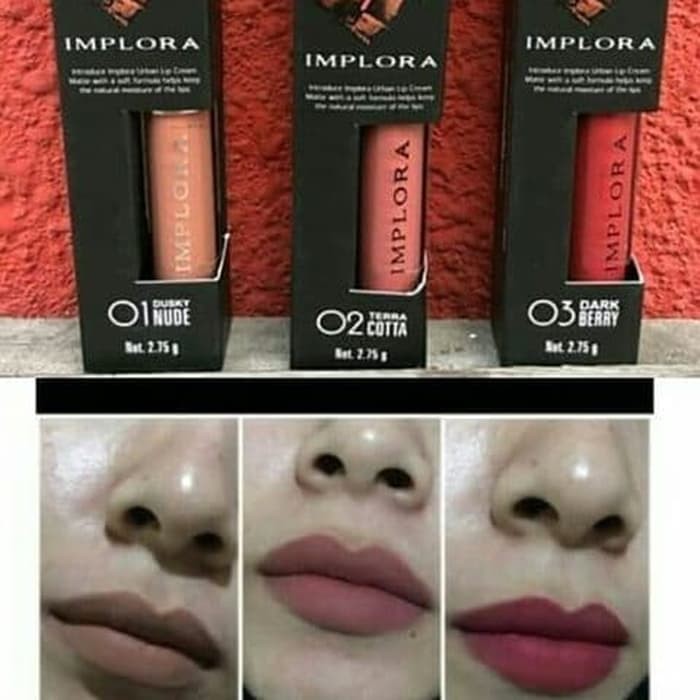 Gambar Warna Lipstik Implora | Ownerlip.co