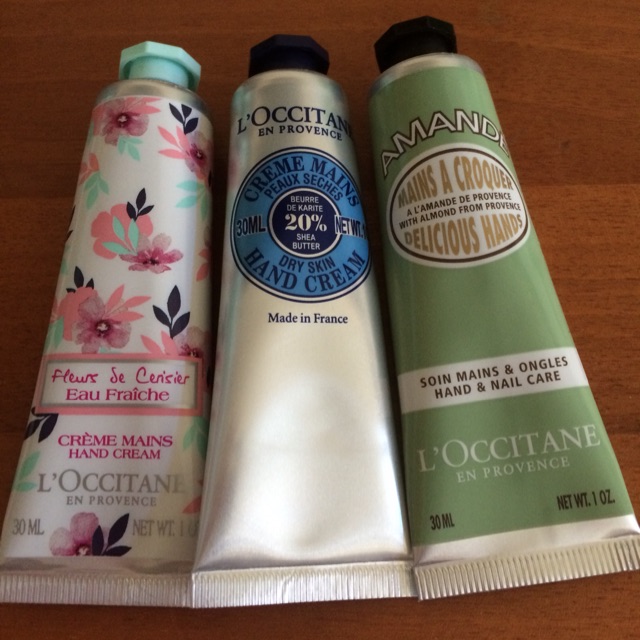 L’Occitane hand cream