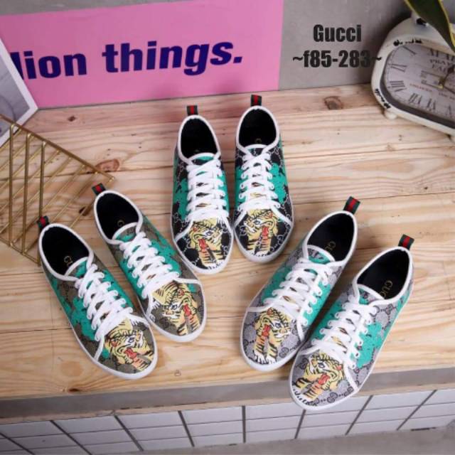 Sepatu Batam Import Gucci F85-283 Sneakers