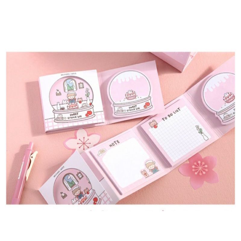 

STICKY NOTES MEMOPAD BUKU LIPAT (90 LEMBAR)