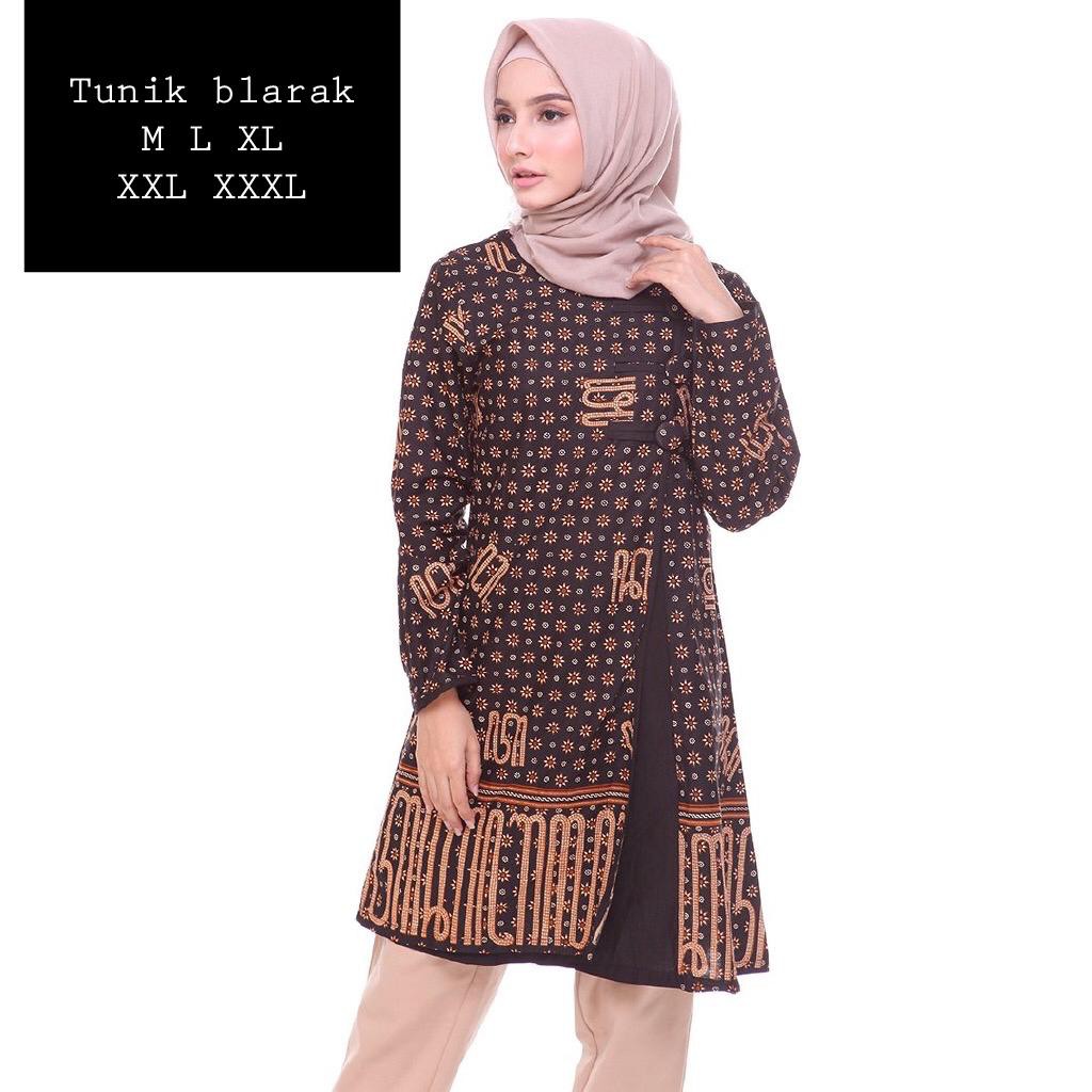 TUNIK BATIK MEREK BLARAK M L XL XXL XXXL