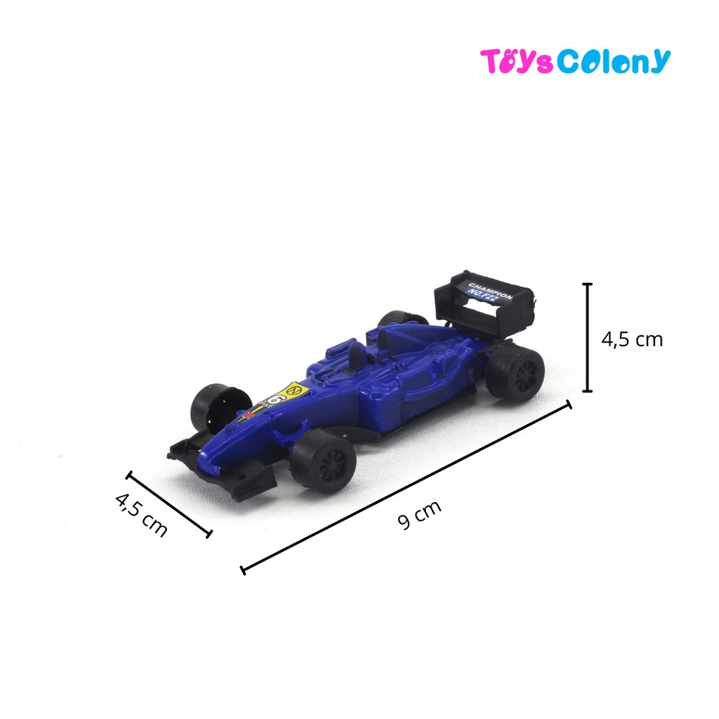 MAINAN ANAK MOBIL F1 MINI ISI 4PCS BUKAN DIECAST