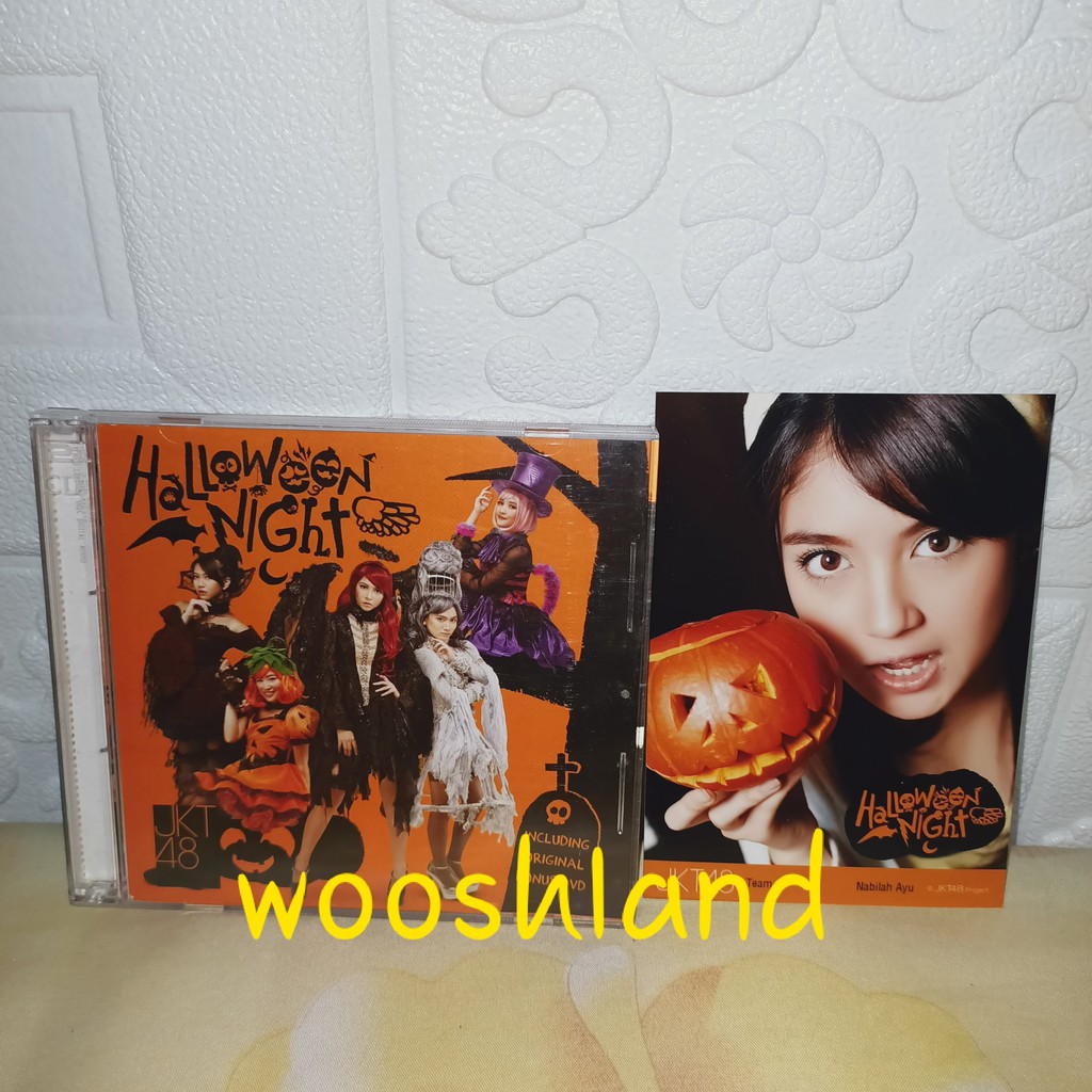 JKT48 11th Single : Halloween Night (CD + DVD) + PP Nabilah