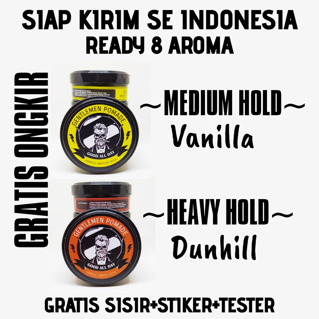 PAKET POMADE OILBASED 1 KILO BONUS 1 GROSIR MURAH