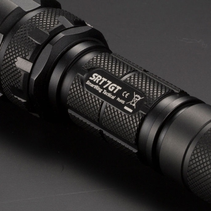 NITECORE SRT7GT Senter LED CREE XP-L HI V3 1000 Lumens - Black