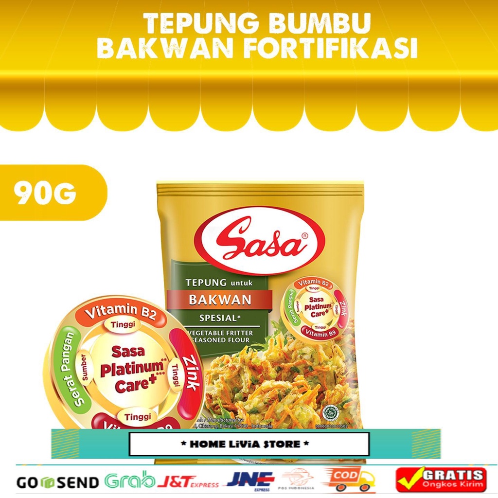 

Sasa Tepung Bumbu Bakwan 90 gr