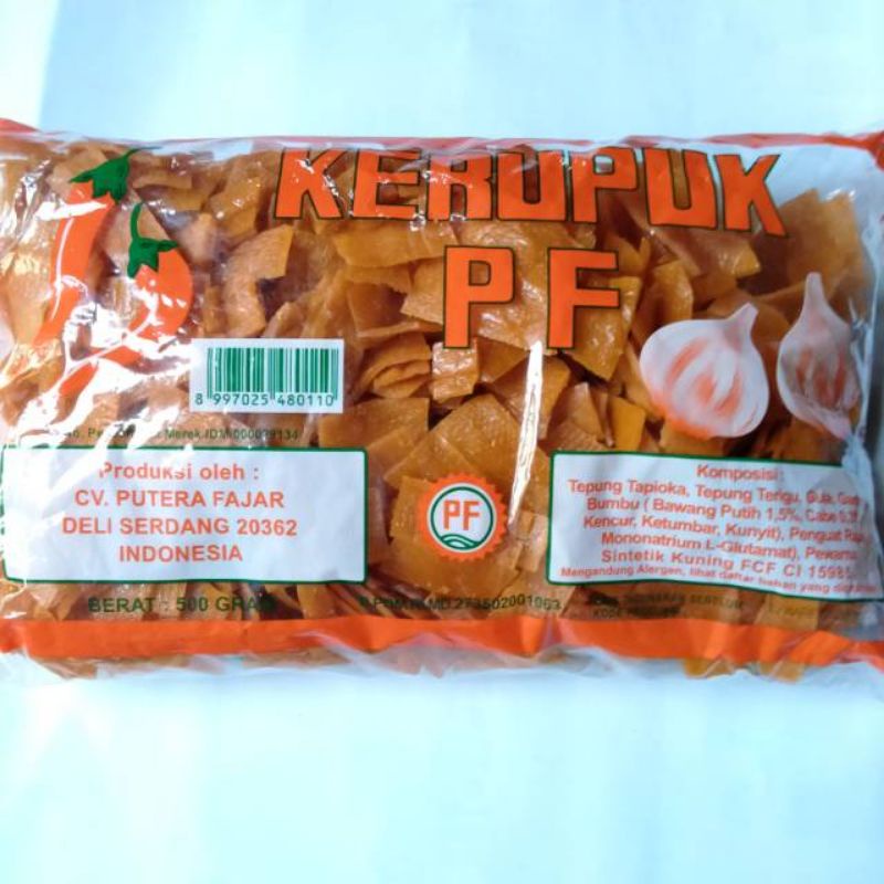 

Kerupuk Bawang PF 500gr | Kerupuk MAMA Original