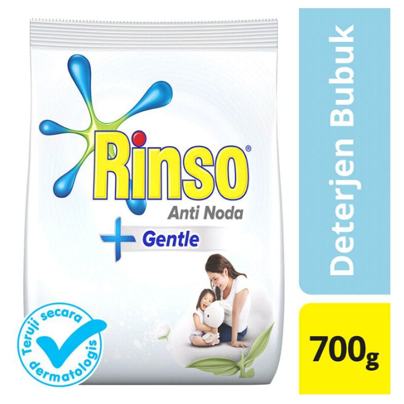 Rinso Gentle Deterjen Bubuk 700 g