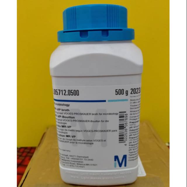 

MRVP Broth MERCK. 500 G. 105712.0500