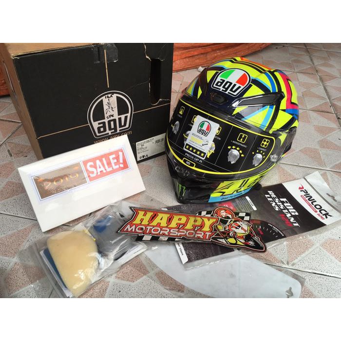 IMLEK SALE HELM FULLFACE AGV PISTA GPR SOLELUNA 2016 EUROFIT MS 57-58