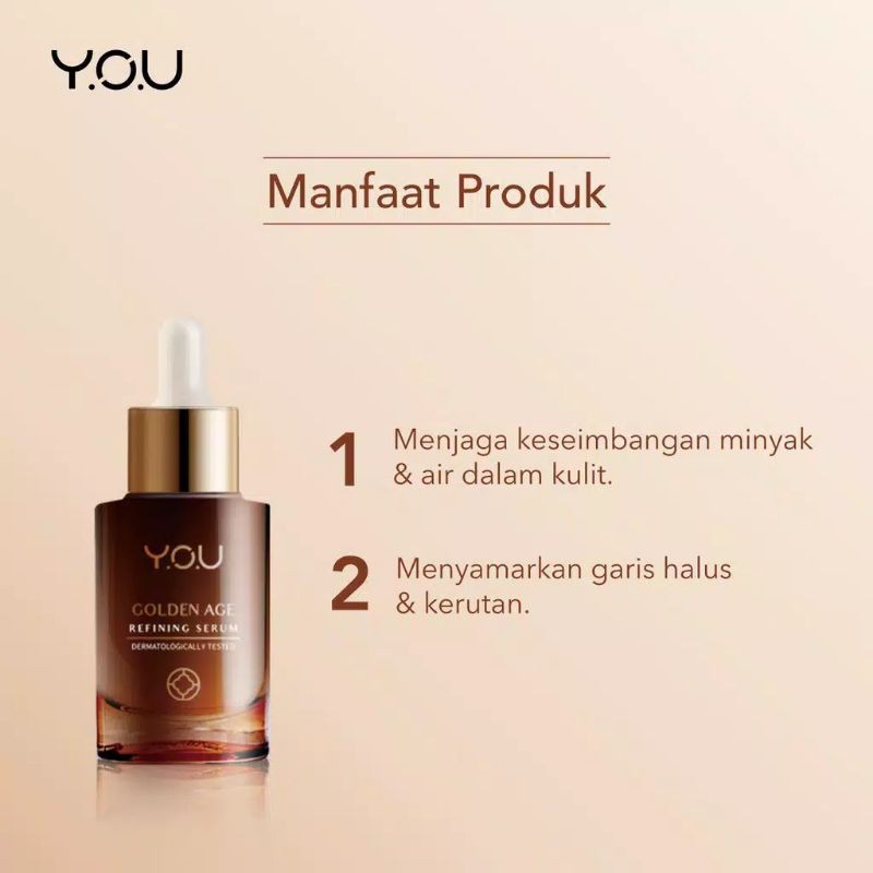 Y.O.U Golden Age REFINING SERUM