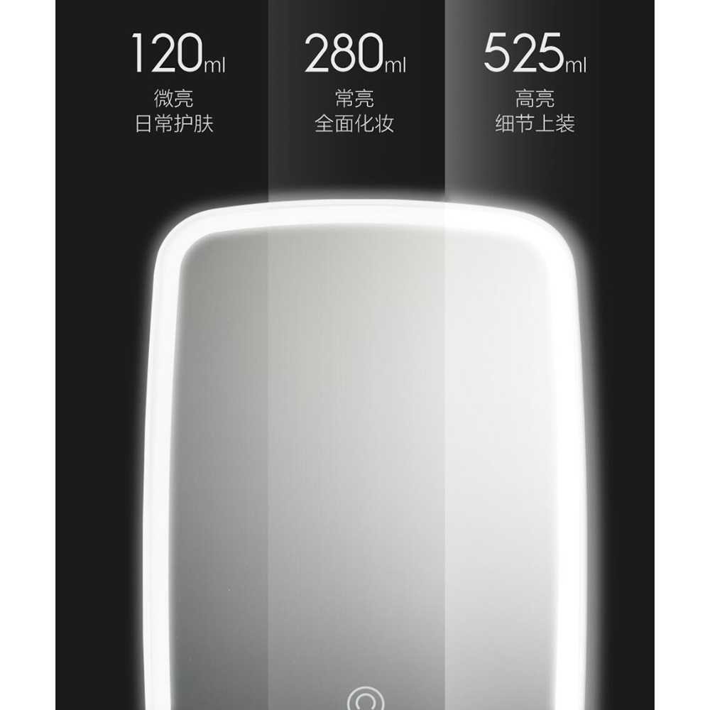 Paling Dicari ! Xiaomi Mijia Jordan&amp;Judy Cermin Makeup Mirror LED Light Recharge NV026
