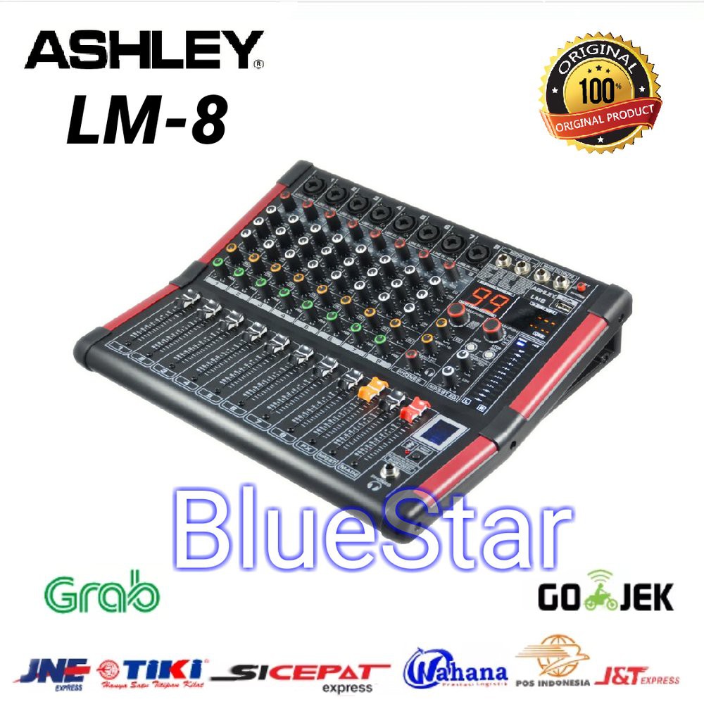 Mixer Ashley LM8 (8 Channel) DSP Effect