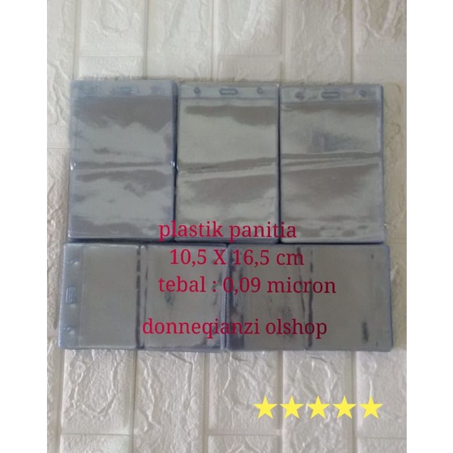 

plastik panitia / plastik nametag ...1pak ( isi 100pcs )