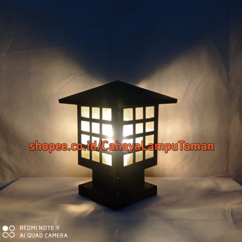 Lampu pilar modern pencahayaan dekoratif