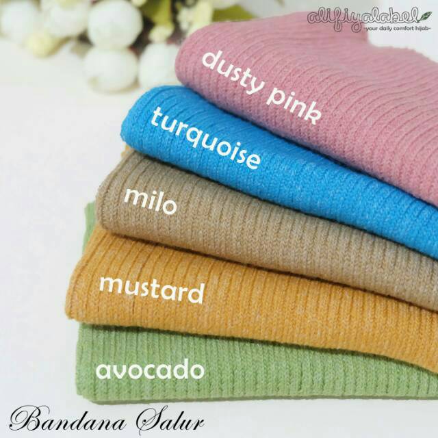 INNER BANDANA RAJUT SALUR HIGH QUALITY