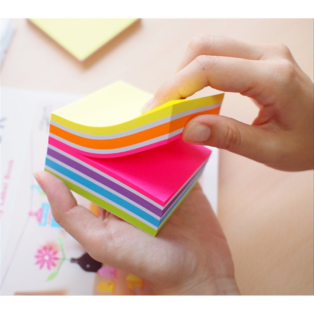 

Terlaris Stickn Regular Cube 21539 - 3x3 inch Neon Pastel Mixed - Post it Sticky Note SALE!!!