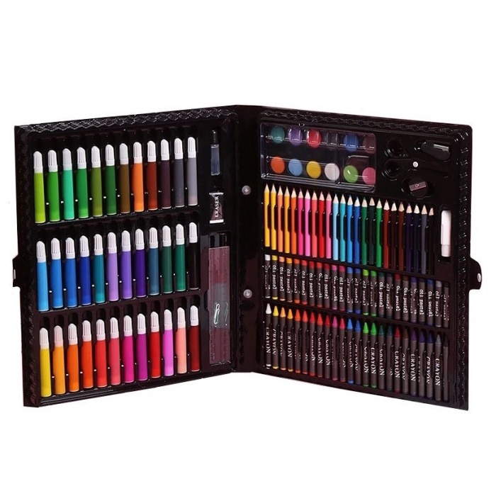 

Star Crayon Set Isi 150 Pcs Pensil Warna Set Anak Full Set Alat Lukis Terlaris