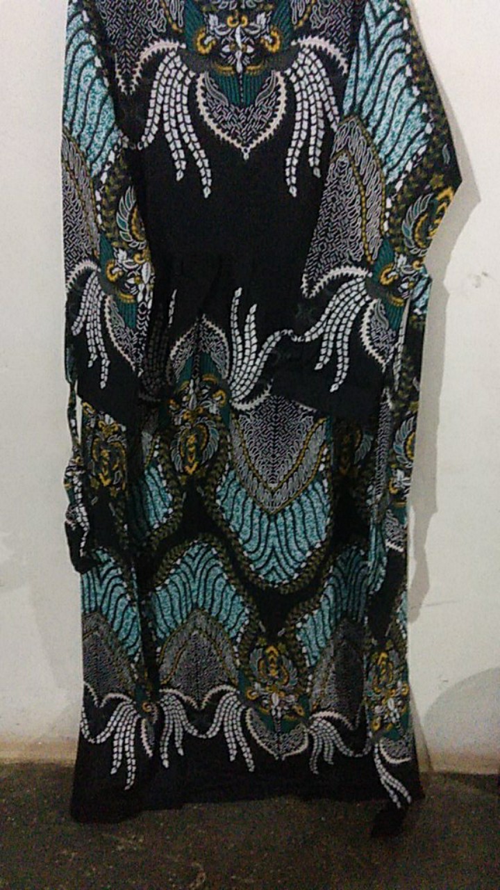 Baju Gamis Batik Wanita-gamis Syari-gamis Batik Jumbo-gamis Batik Kombinasi-gamis Katun-batik Modern