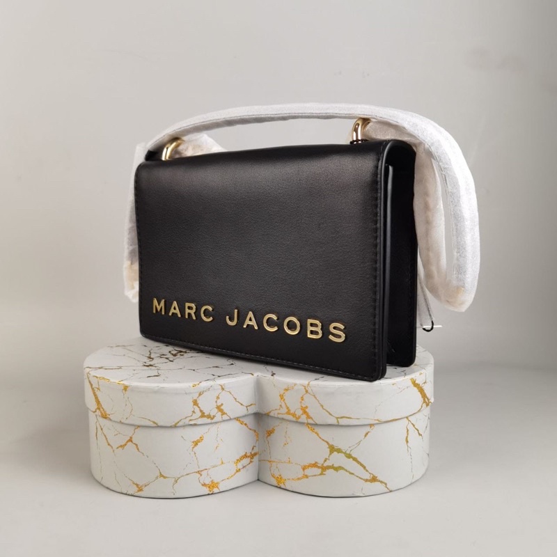 Ready Stock‼️ MJ Double Take Shoulder Bag Small Black Size : P.20 x L.4 xT 13 cm