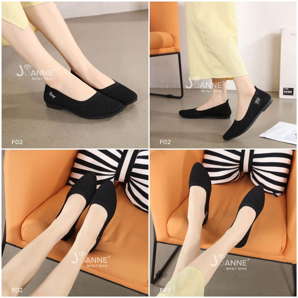 JOANNE FlyKnit Slip On Shoes #F02 ORIGINAL