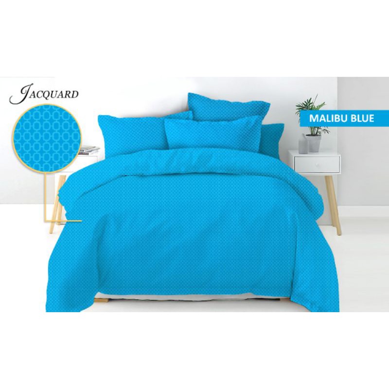 Bedcover set PLUS SPREI Vito jaquard polos King 180x200 MURAH