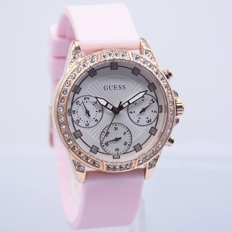 Jam Tangan Wanita Guess GW0222L2 GW0222L3 Rubber Original Murah