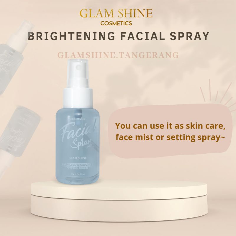 FACIAL SPRAY GLAMSHINE