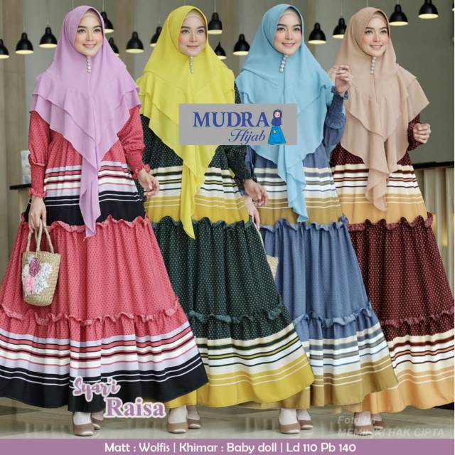 Raisa syar'i by mudra hijab