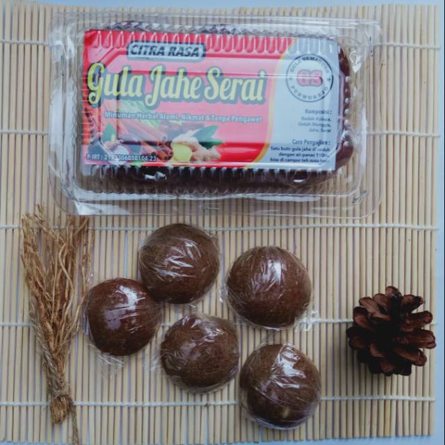 

1 pcs Gula Jahe Serai