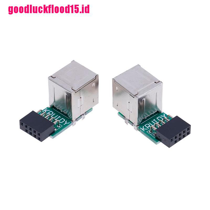 (LUCKID) Motherboard Internal 9pin Ke 2 port USB 2.0 a female