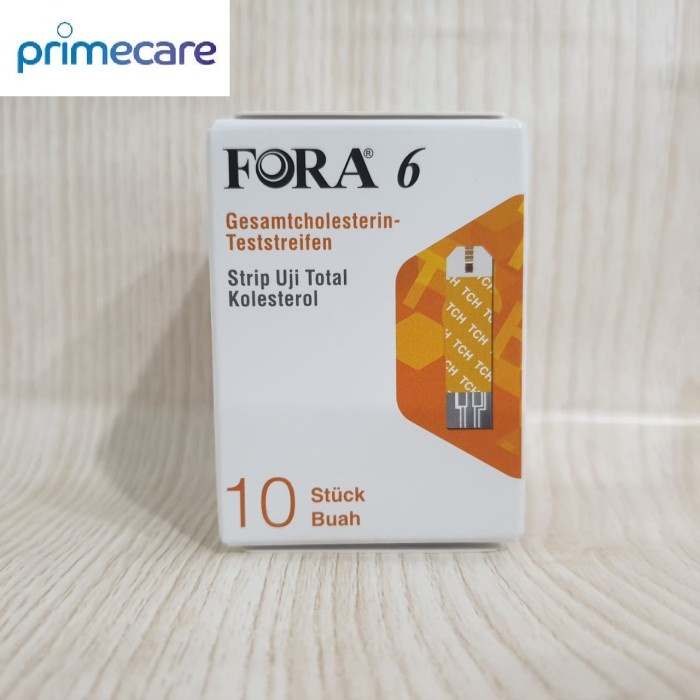 Jual Strip CHOLESTEROL Fora cek KOLESTEROL kolestrol Total Fora 6 Plus