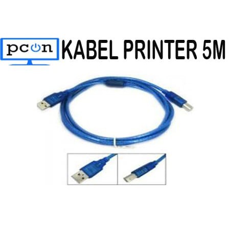 KABEL PRINTER 5M USB 2.0